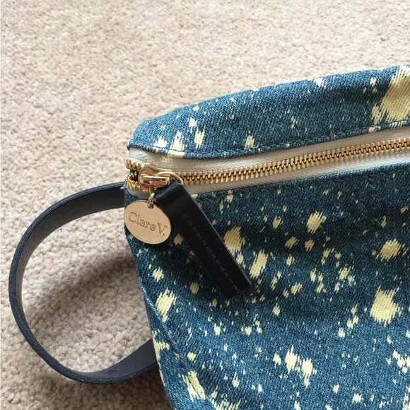 Like New Clare V. Denim Fanny Pack - Picture 4 of 4